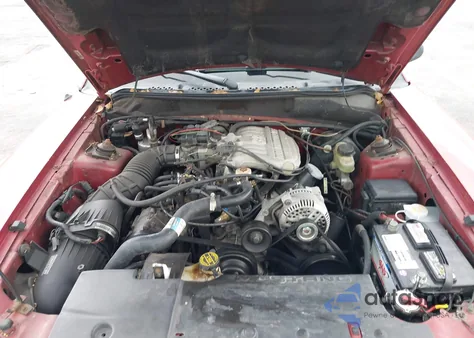 1995 Ford Mustang из США, поврежденный, VIN 1FALP4447SF232808